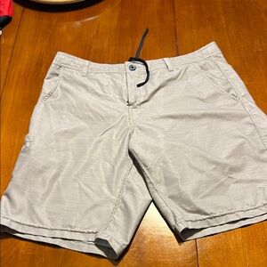 Men's Beige Hybrid Shorts